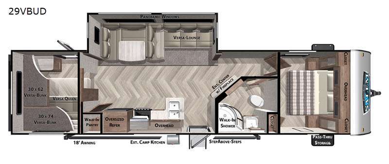 2022 Forest River SALEM 29VBUD RV