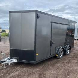 2024 BLAZER 7.5' X 16' Aluminum Enclosed Trailer (7k) in Columbia Falls, MT