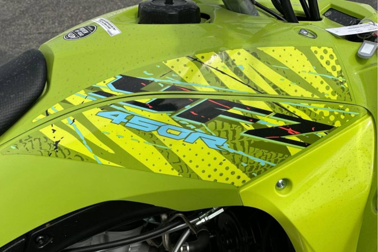 A photo of this 2025 Yamaha YFZ450R SE