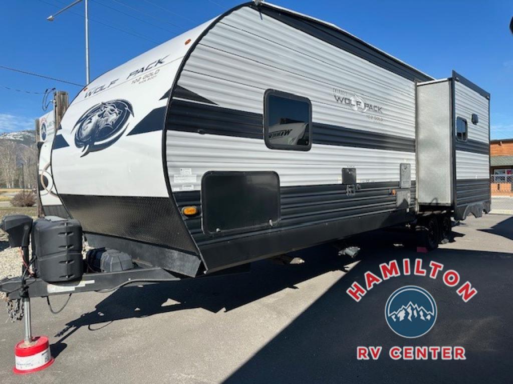 2023 Forest River Rv Cherokee Wolf Pack Gold 23GOLD15 Travel Trailer Toy Hauler RV