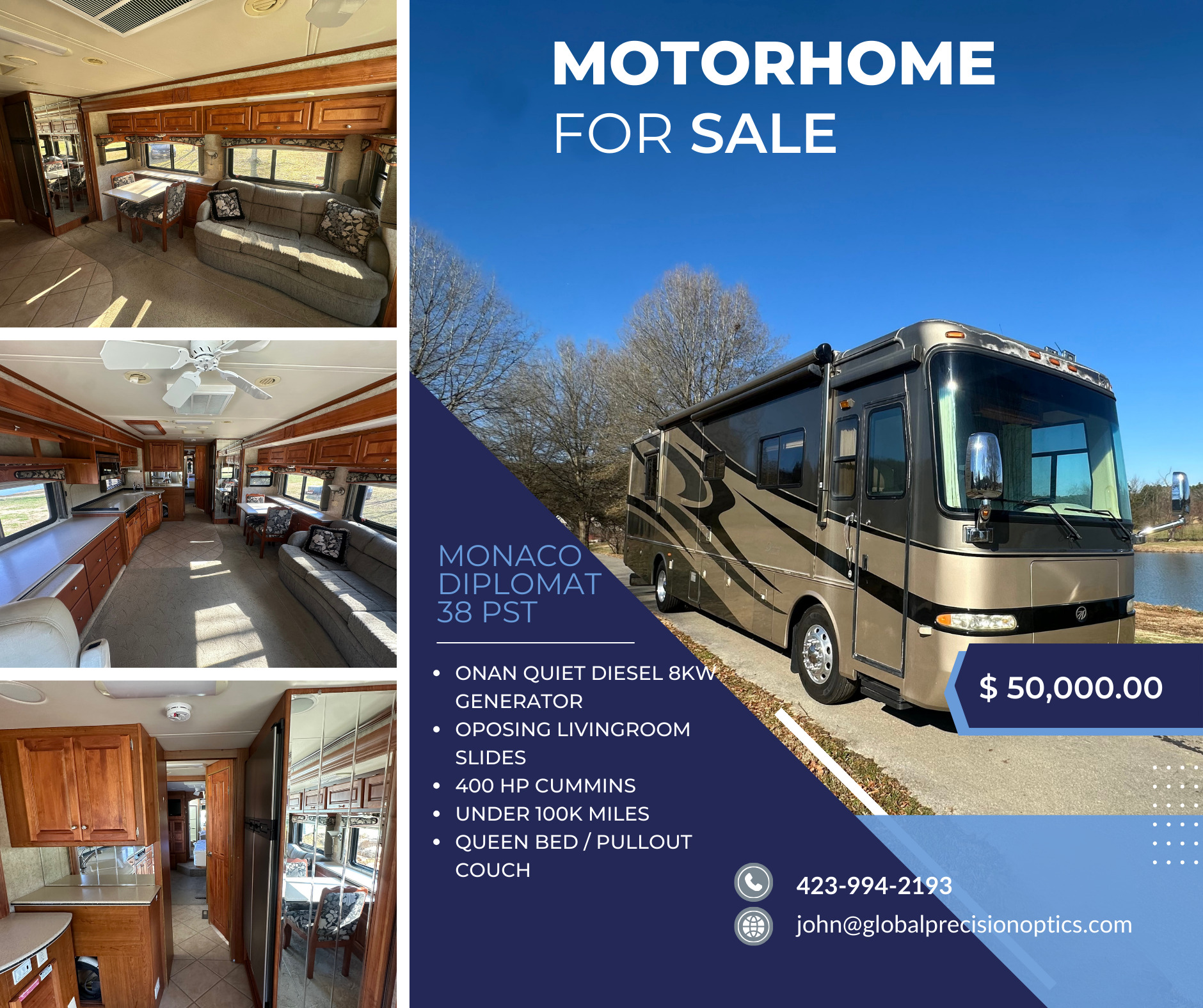 2006 Monaco DIPLOMAT 38PST RV