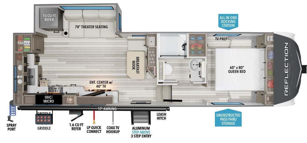 A photo of this 2024 Grand Design Reflection 150 Series 270BN