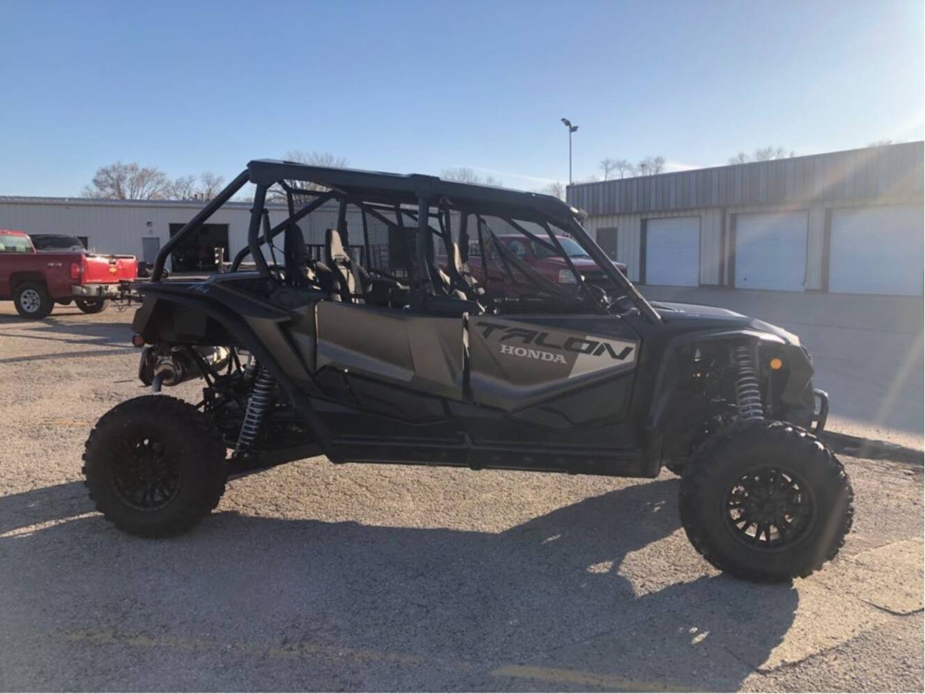 A photo of this 2026 Honda TALON 1000R-4 FOX LIVE VALVE