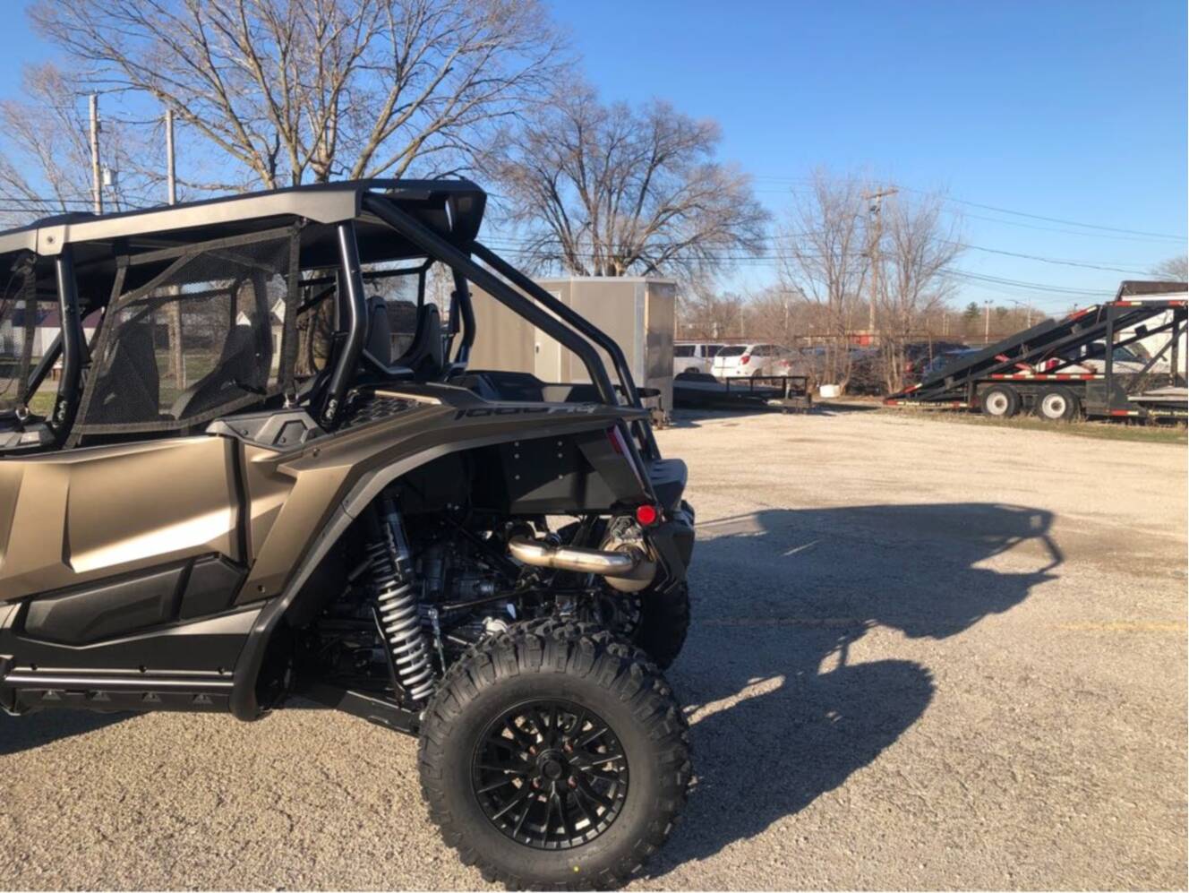 A photo of this 2026 Honda TALON 1000R-4 FOX LIVE VALVE
