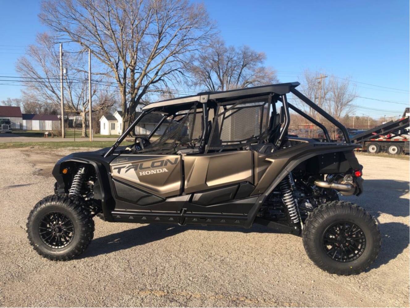 A photo of this 2026 Honda TALON 1000R-4 FOX LIVE VALVE