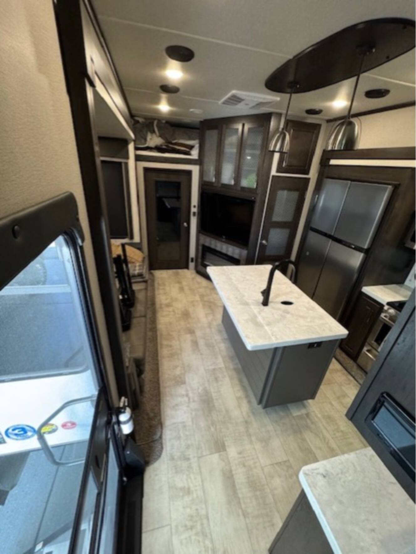 A photo of this 2020 Grand Design MOMENTUM M-CLASS 351M