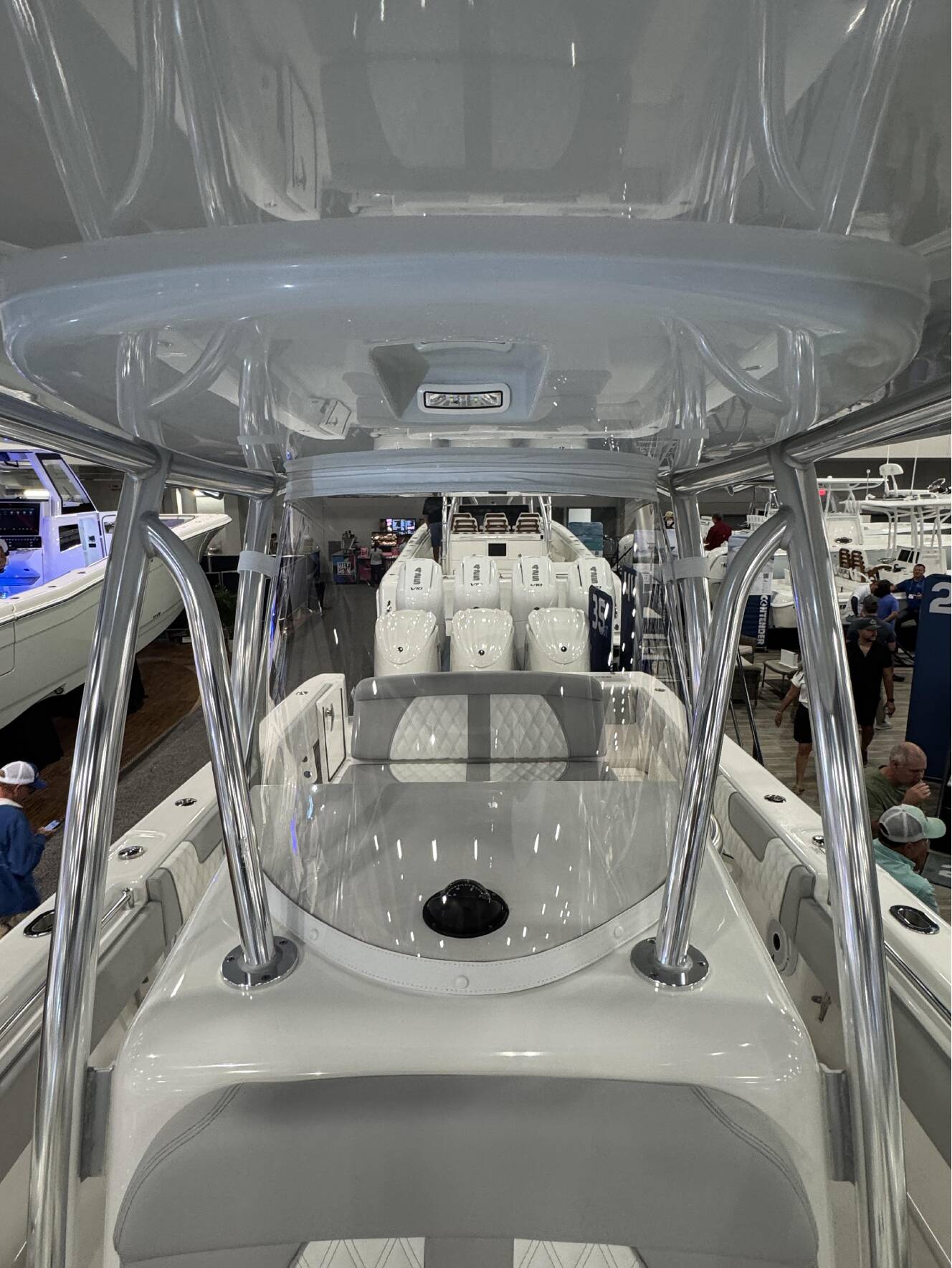 A photo of this 2027 Contender 35 ST with Twin Mercury 425 V10 35'