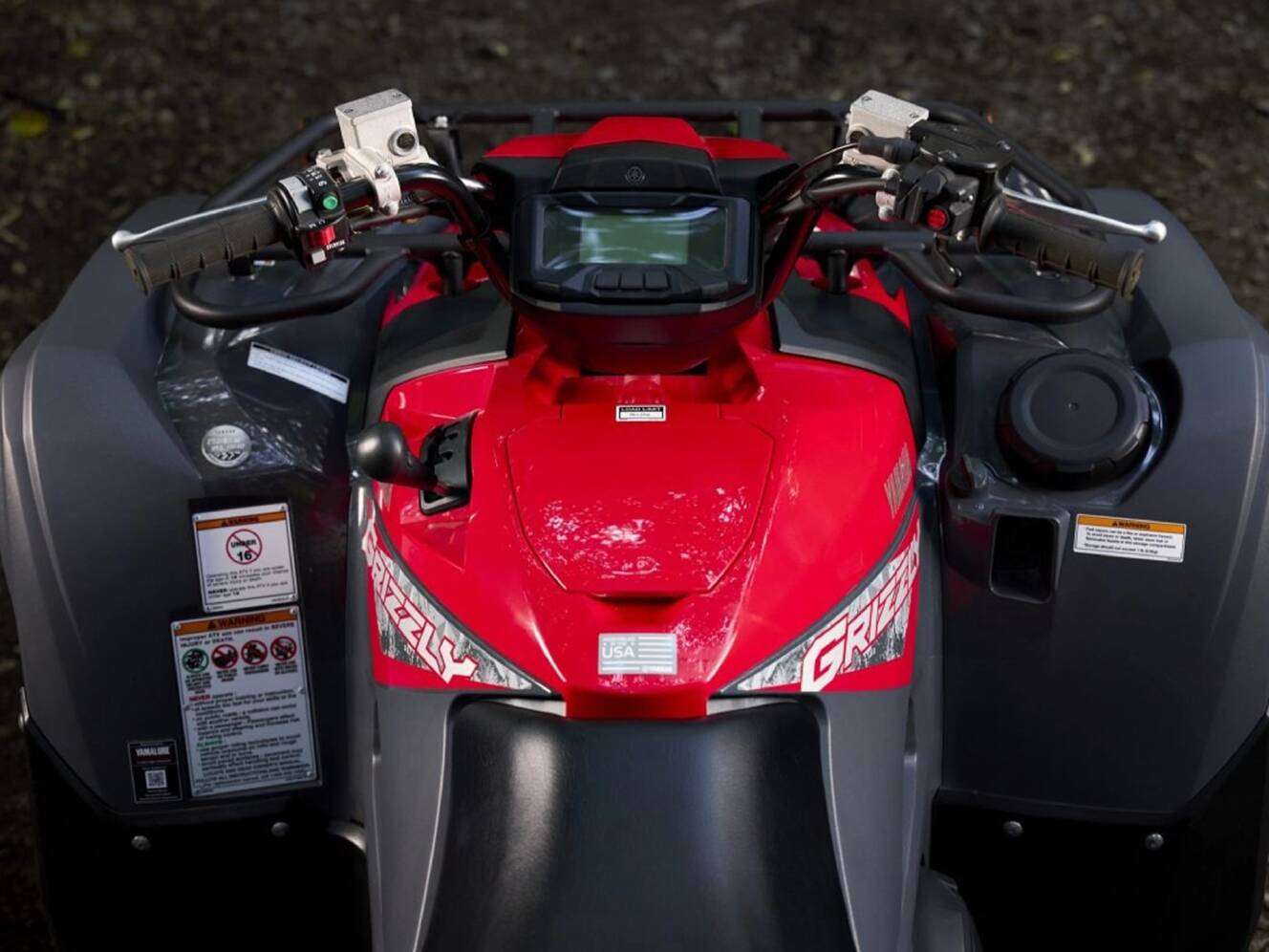 A photo of this 2025 Yamaha Grizzly EPS