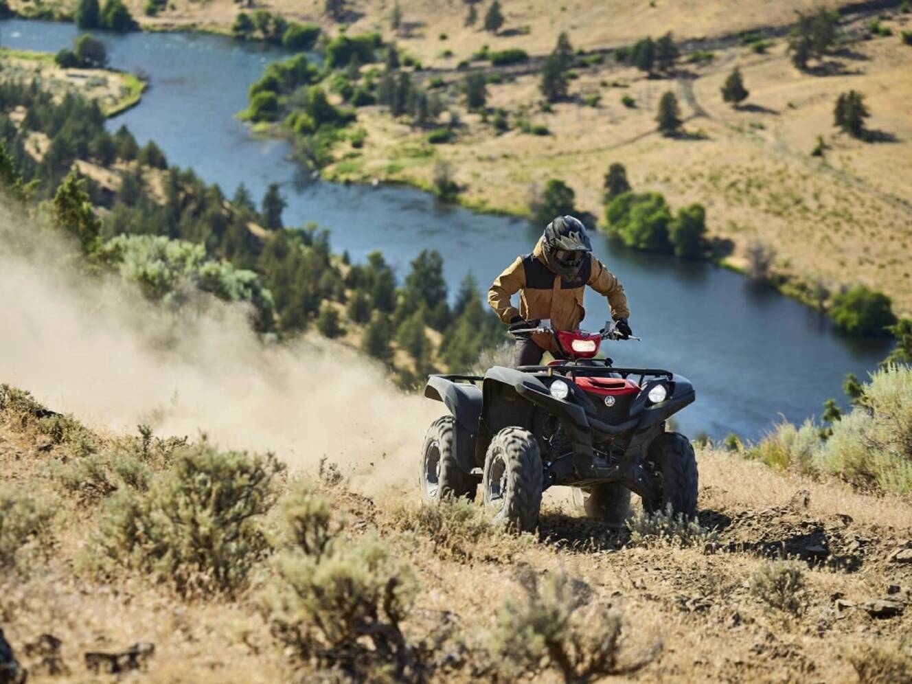 A photo of this 2025 Yamaha Grizzly EPS