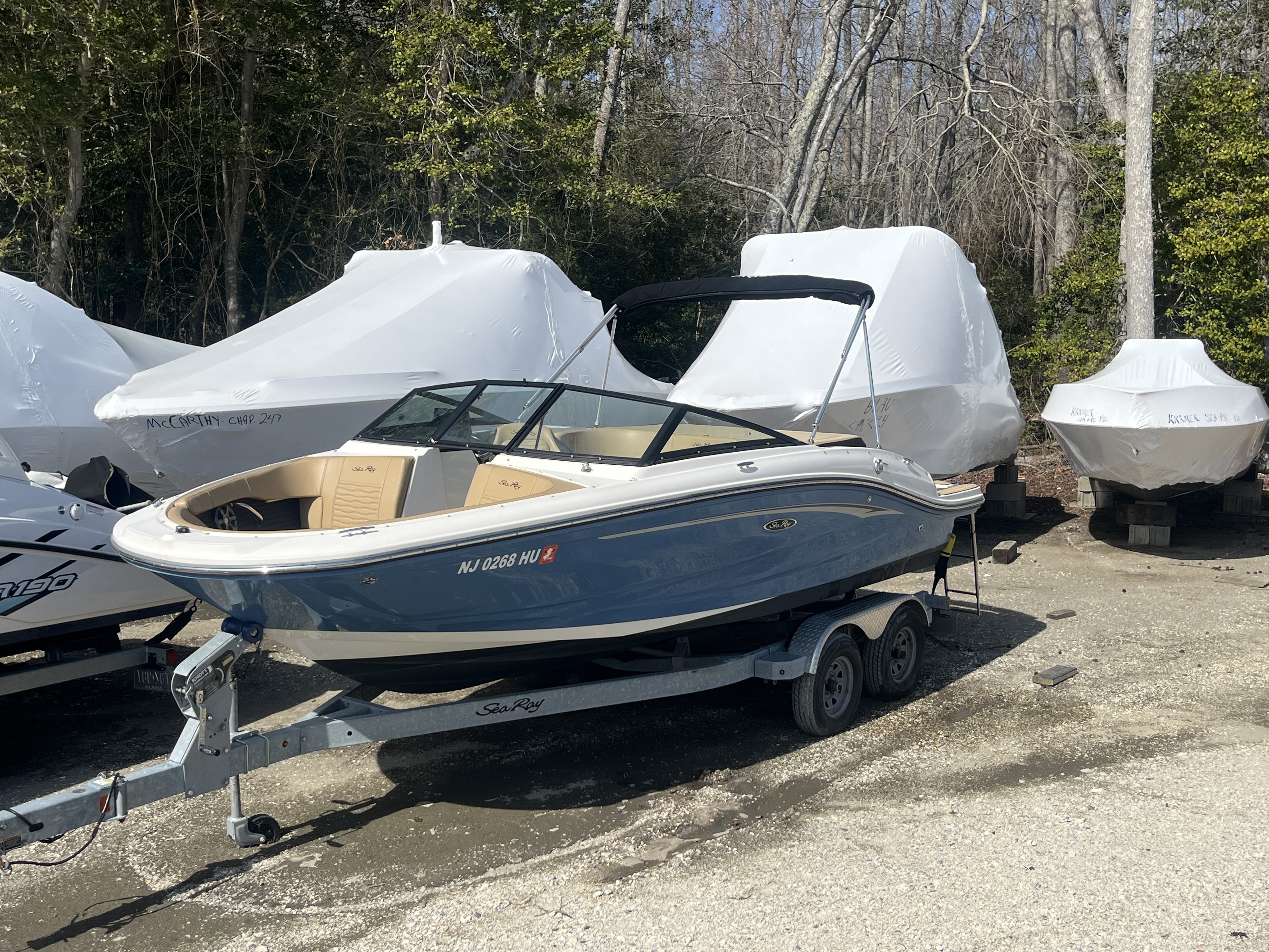 2021 Sea Ray 190SPX in somers point NJ