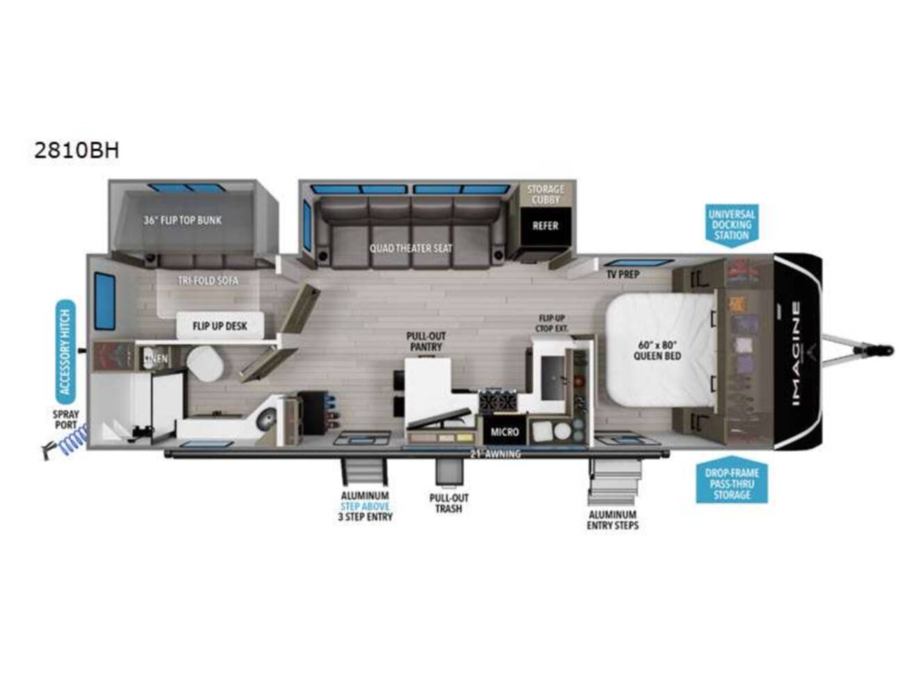 A photo of this 2026 Grand Design Imagine 2810BH
