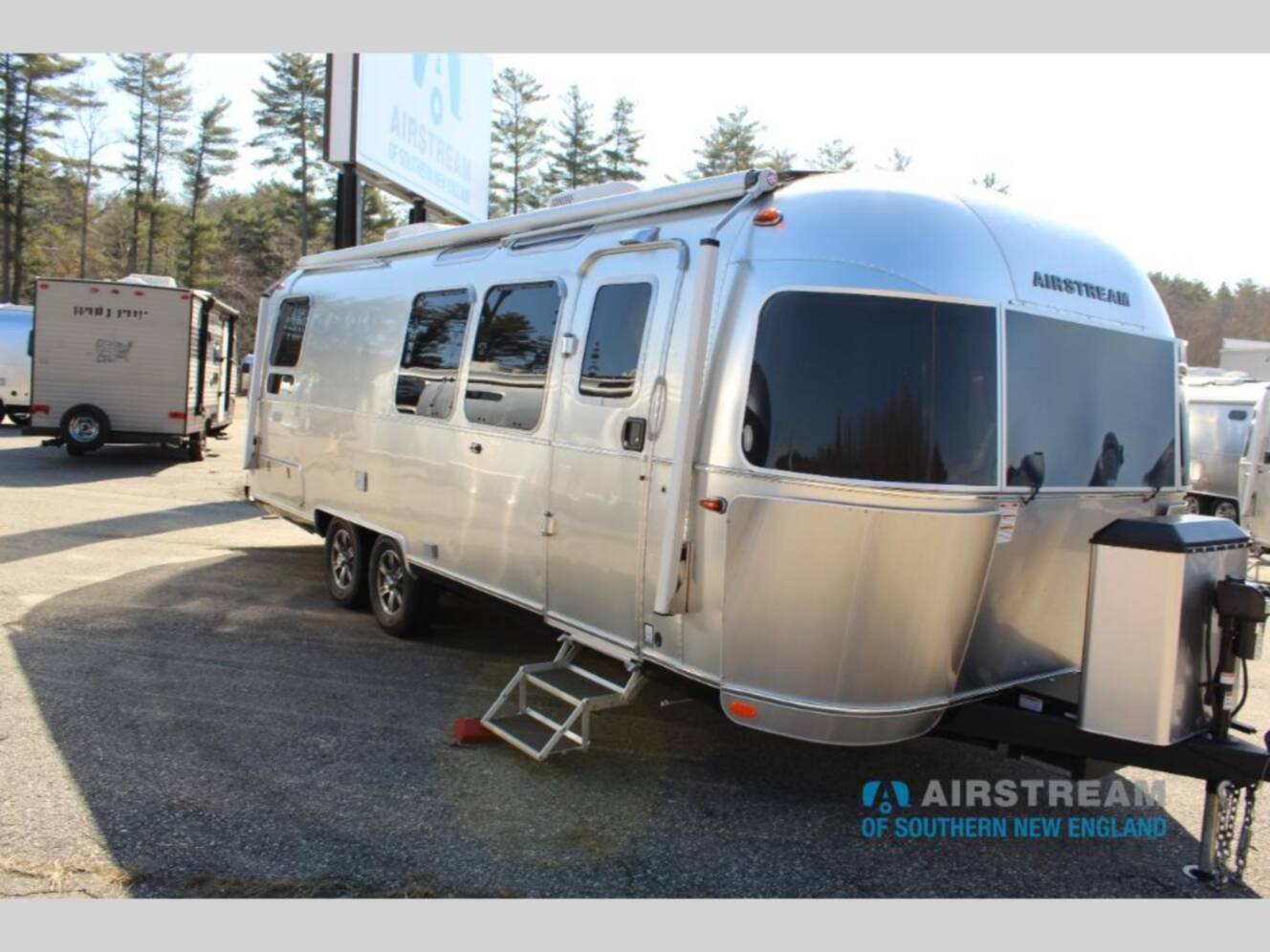 A photo of this 2025 Airstream Pottery Barn Special Edition 28RB