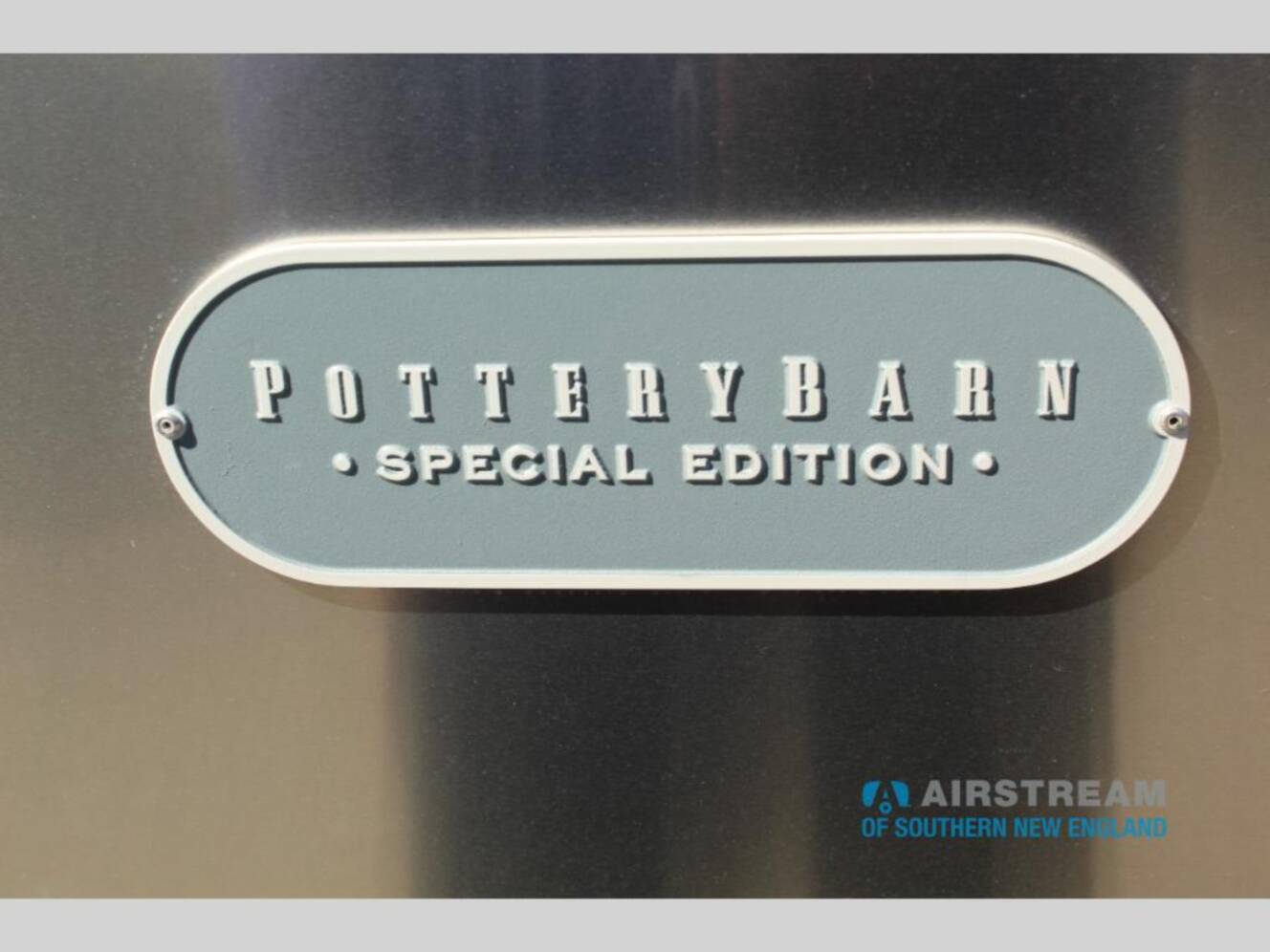 A photo of this 2025 Airstream Pottery Barn Special Edition 28RB