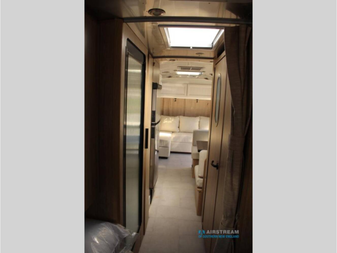 A photo of this 2025 Airstream Pottery Barn Special Edition 28RB