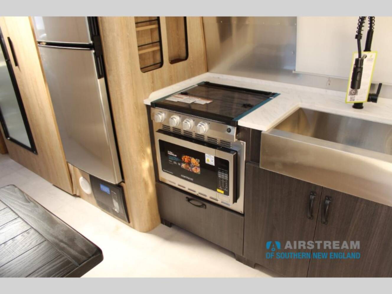 A photo of this 2025 Airstream Pottery Barn Special Edition 28RB