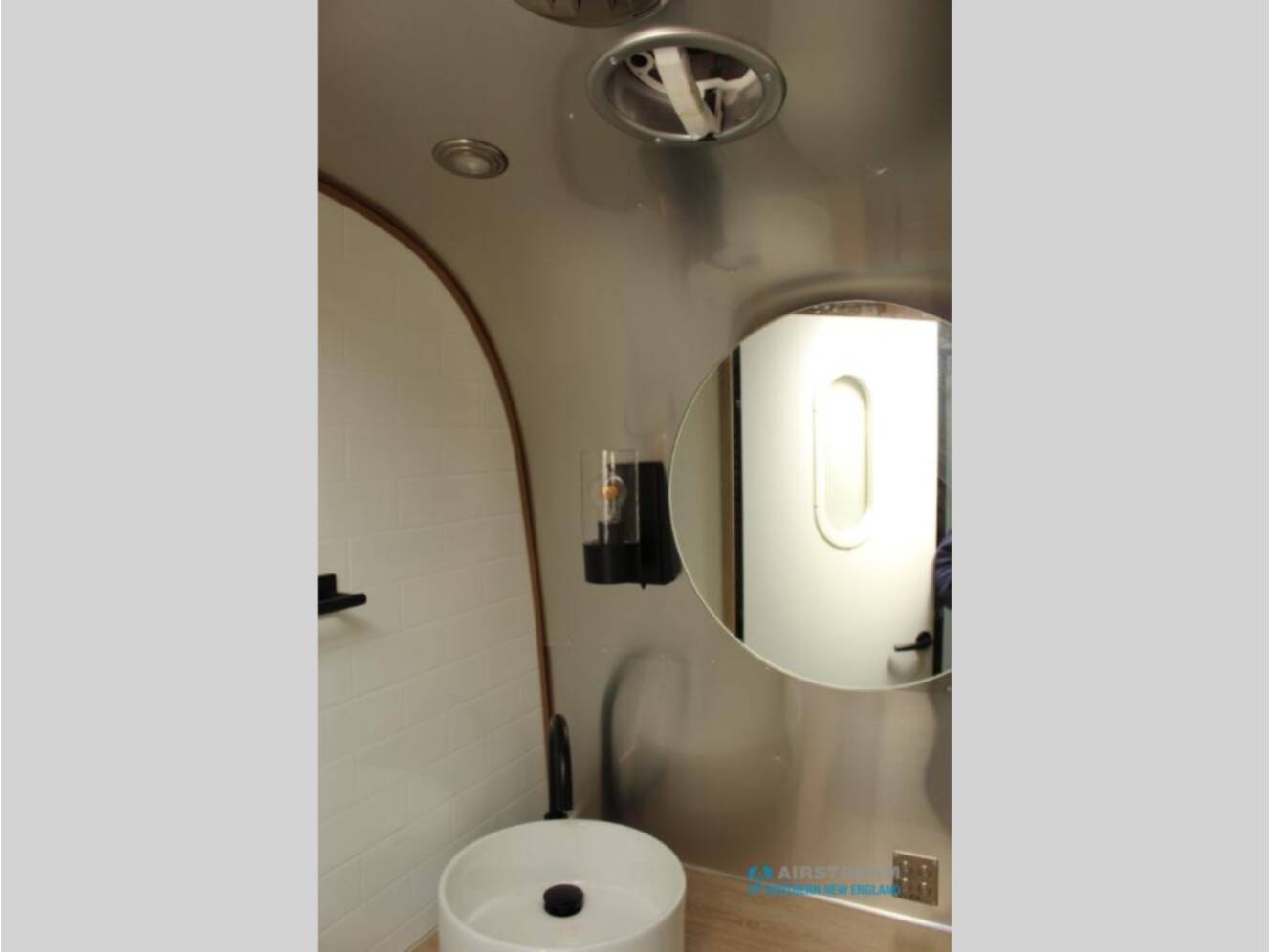 A photo of this 2025 Airstream Pottery Barn Special Edition 28RB