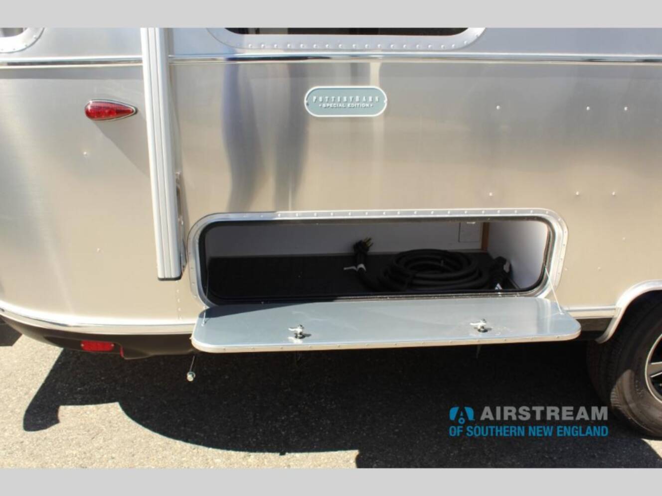 A photo of this 2025 Airstream Pottery Barn Special Edition 28RB