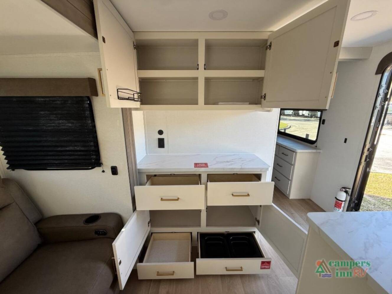 A photo of this 2026 Grand Design Transcend Xplor 335BHT