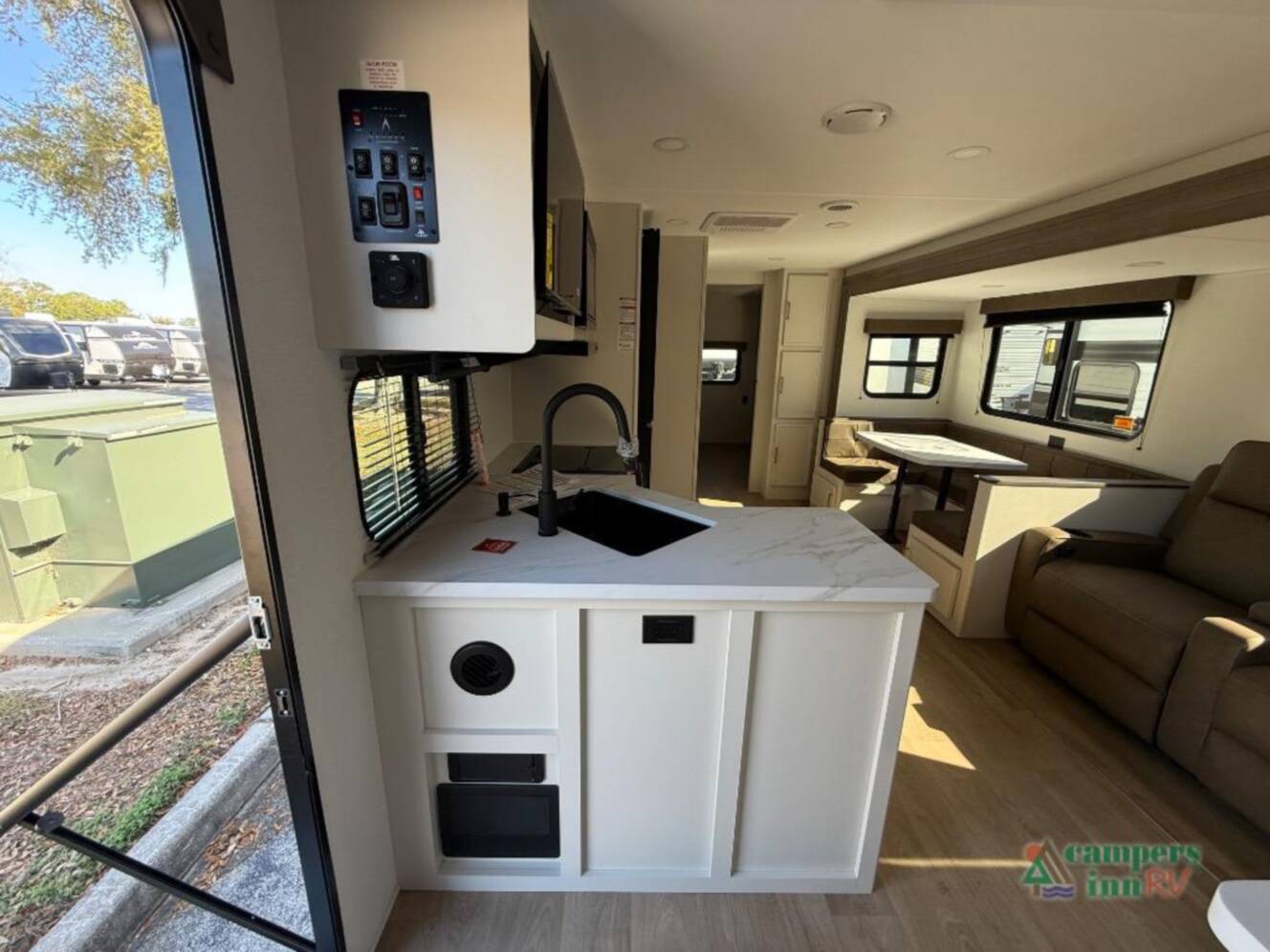 A photo of this 2026 Grand Design Transcend Xplor 335BHT