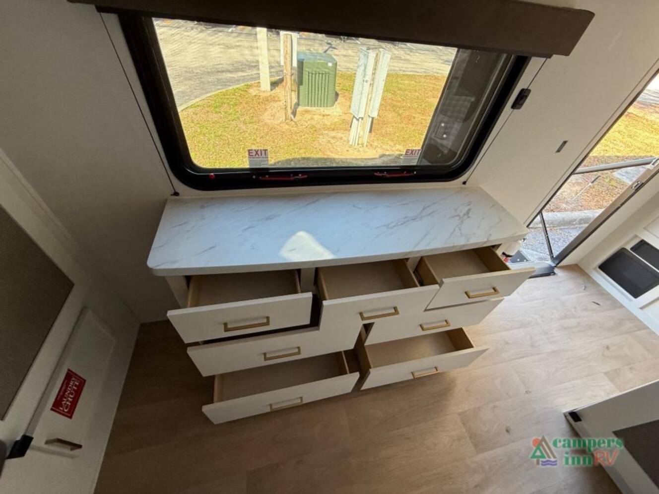 A photo of this 2026 Grand Design Transcend Xplor 335BHT