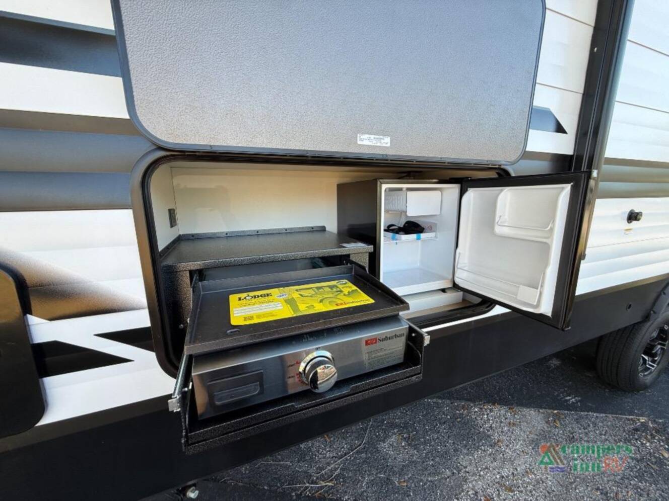 A photo of this 2026 Grand Design Transcend Xplor 335BHT