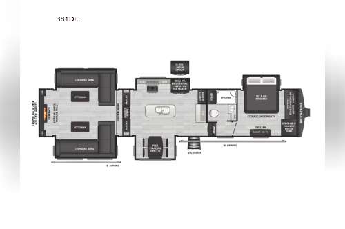 2026 Keystone Rv Alpine Avalanche Edition 381DL in murray UT