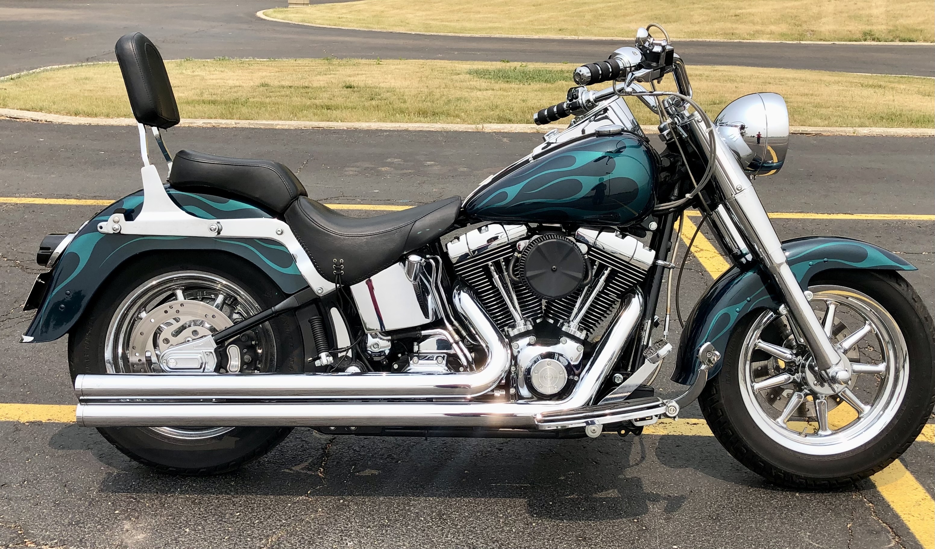 2002 Harley-Davidson FAT BOY FLSTF FLSTF in Batavia, IL
