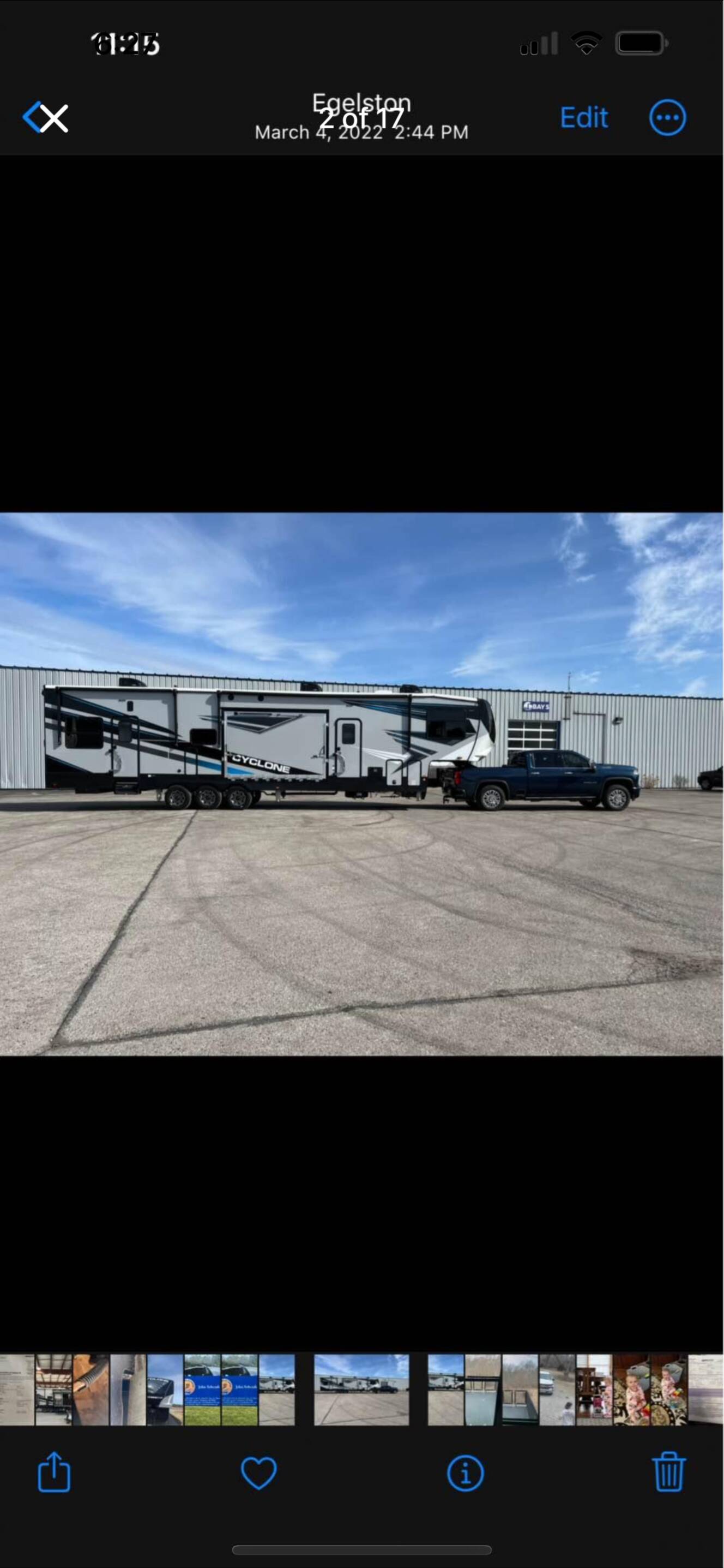 A photo of this 2022 Heartland CYCLONE 4270