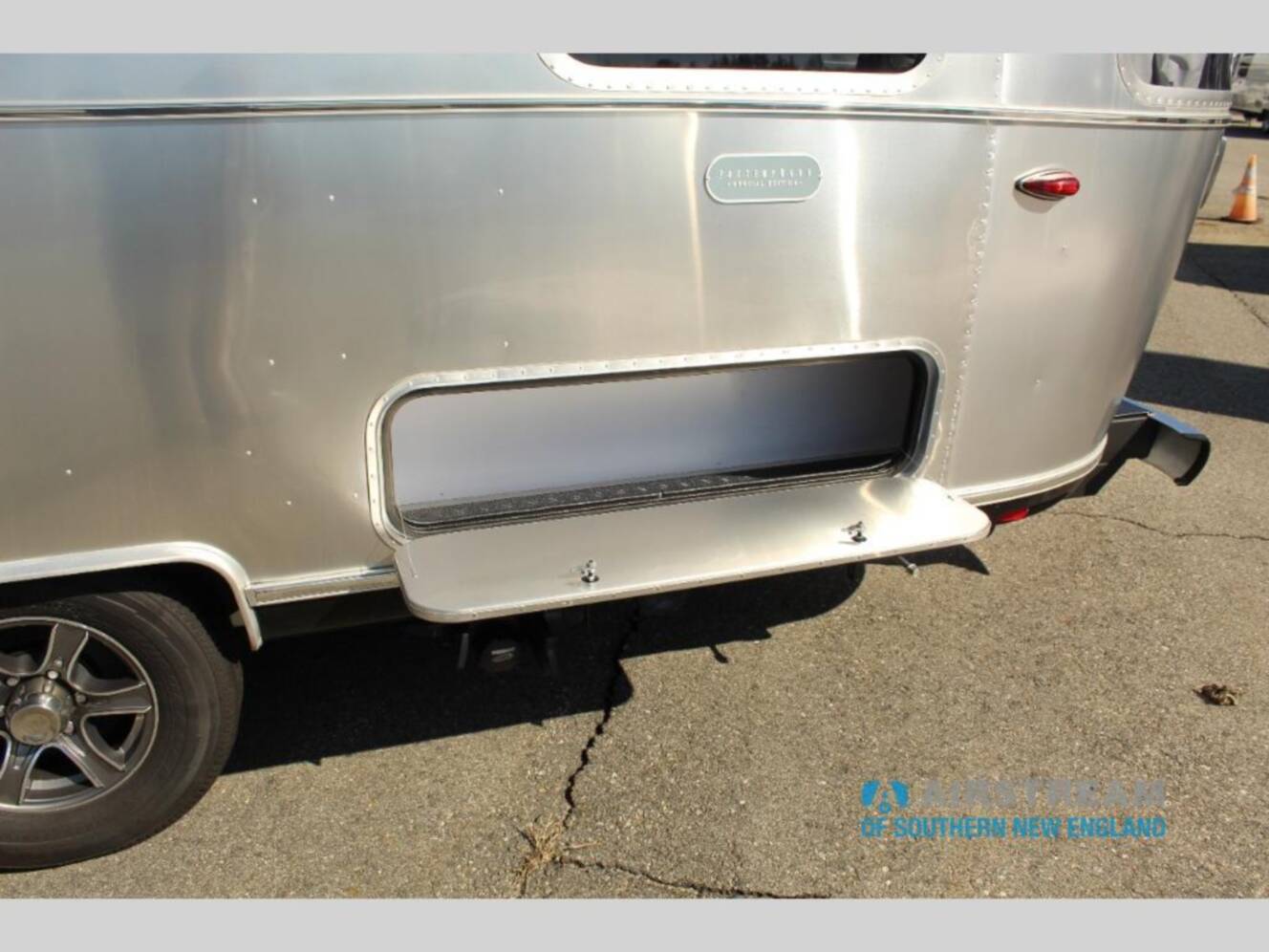 A photo of this 2025 Airstream Pottery Barn Special Edition 28RB