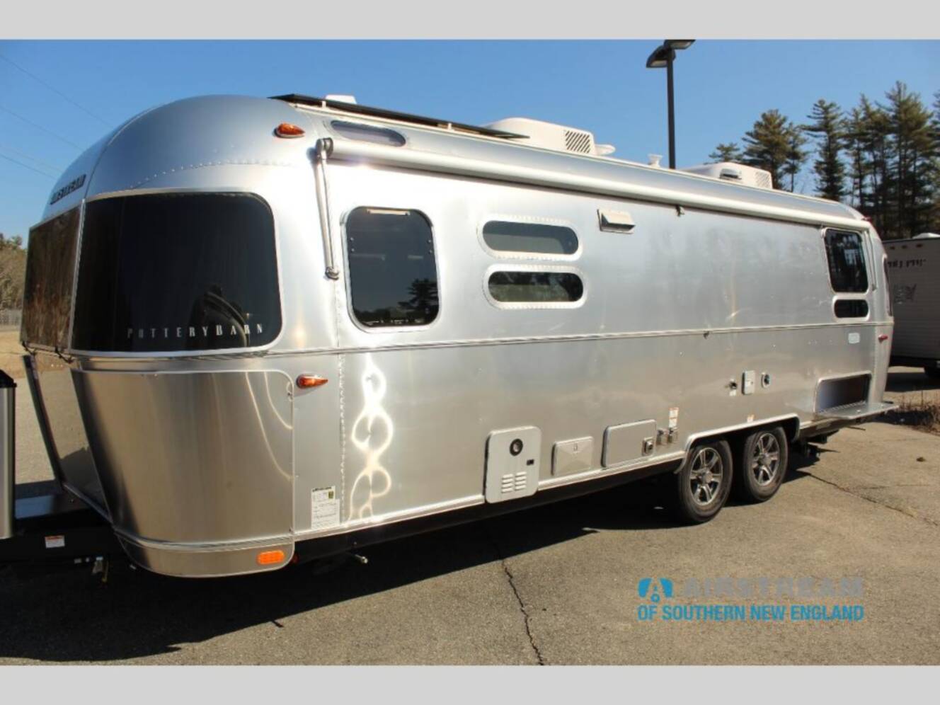 A photo of this 2025 Airstream Pottery Barn Special Edition 28RB
