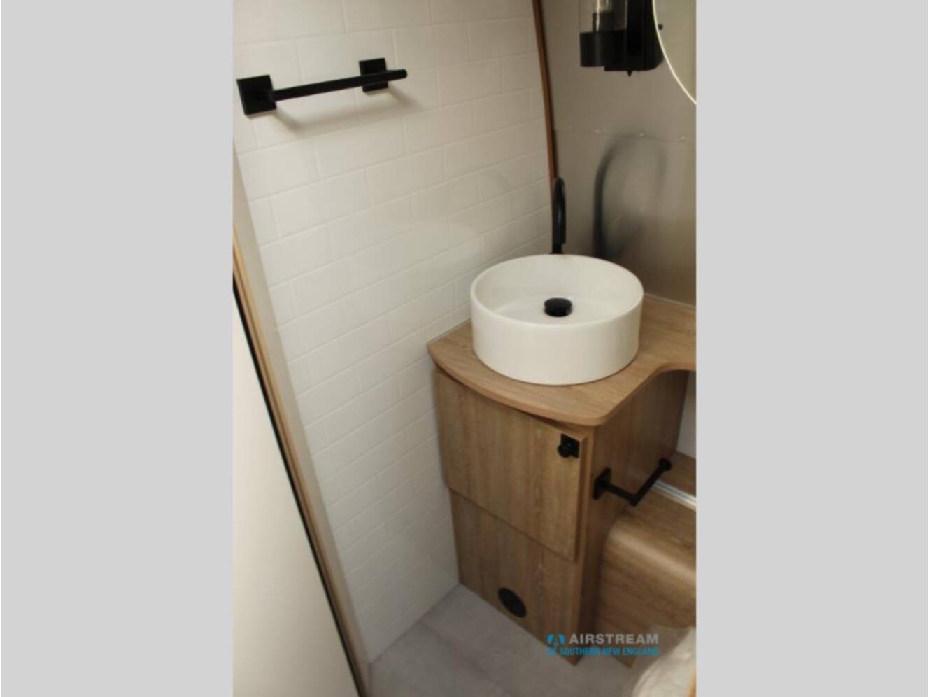 A photo of this 2025 Airstream Pottery Barn Special Edition 28RB