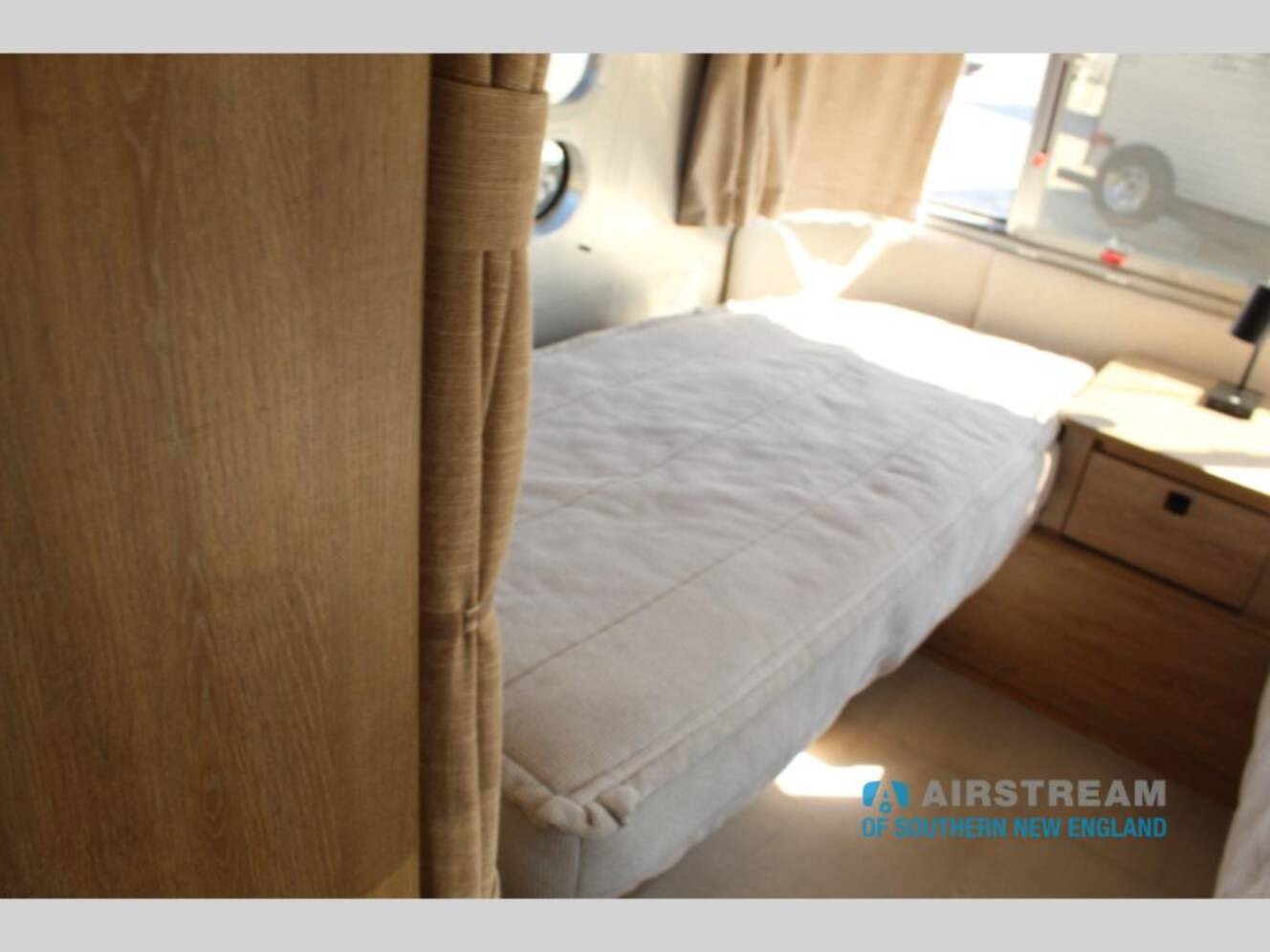 A photo of this 2025 Airstream Pottery Barn Special Edition 28RB