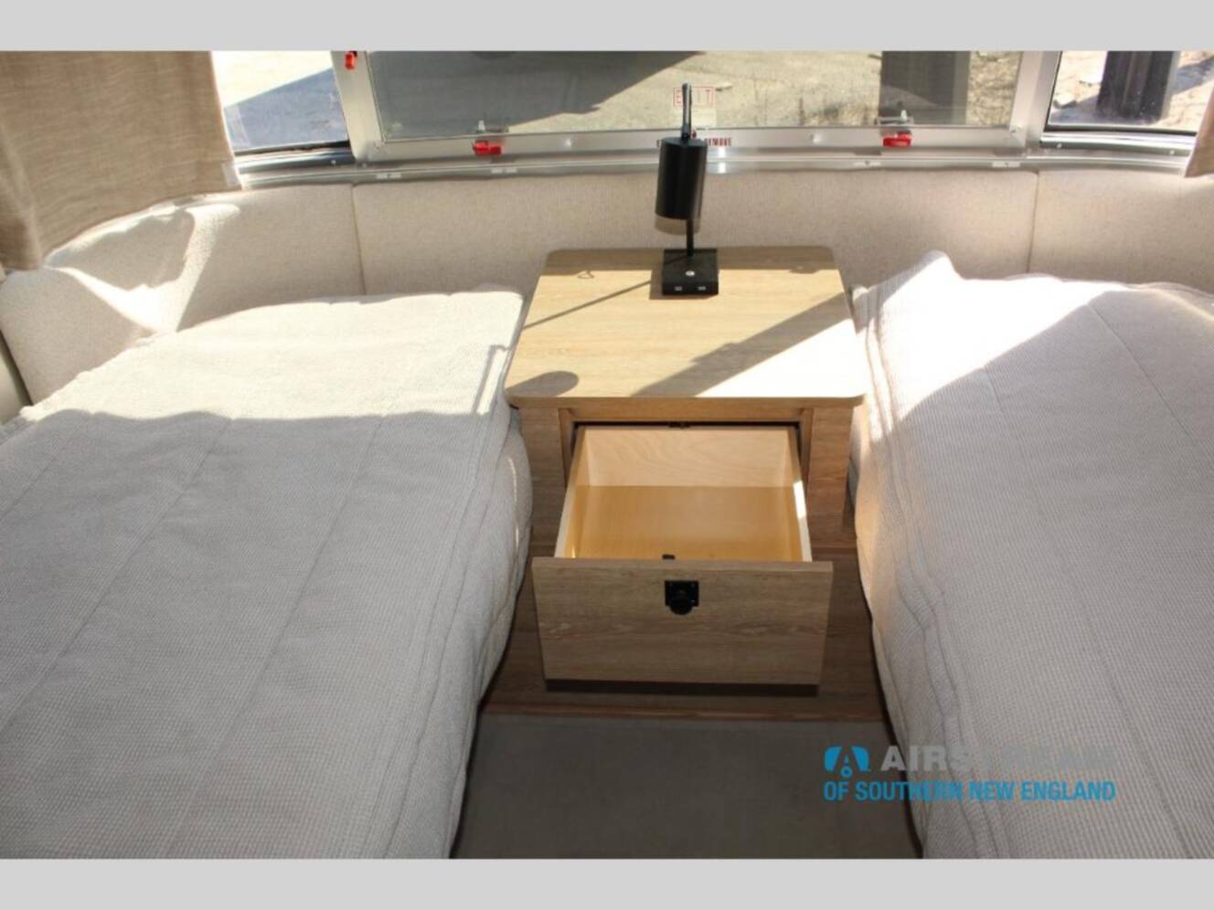 A photo of this 2025 Airstream Pottery Barn Special Edition 28RB