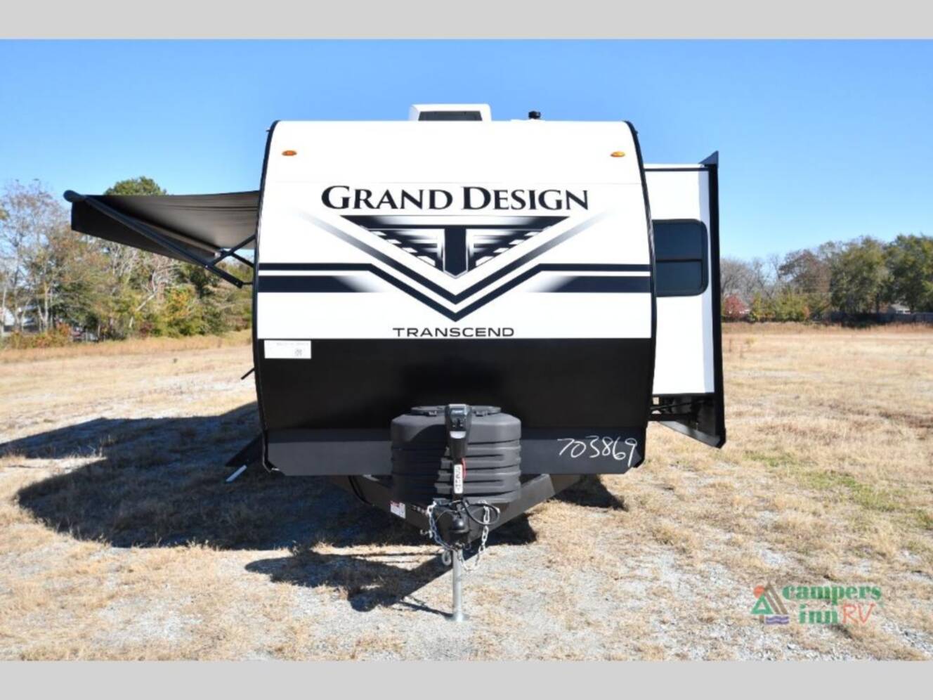A photo of this 2026 Grand Design Transcend Xplor 335BHT