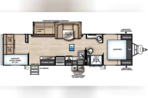 2019 Forest River VIBE 28BH in pell city AL