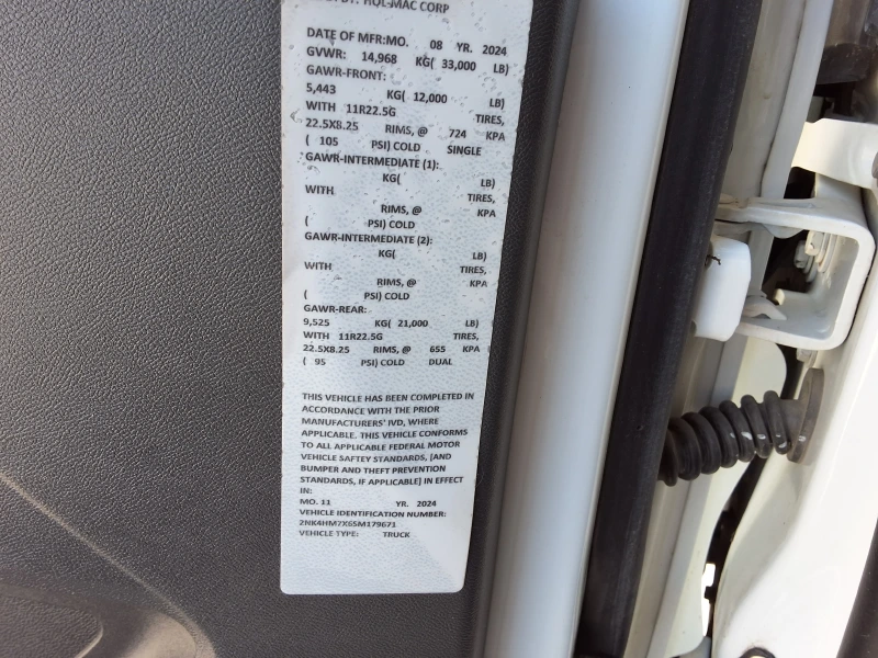 2025 KENWORTH CONSTRUCTION