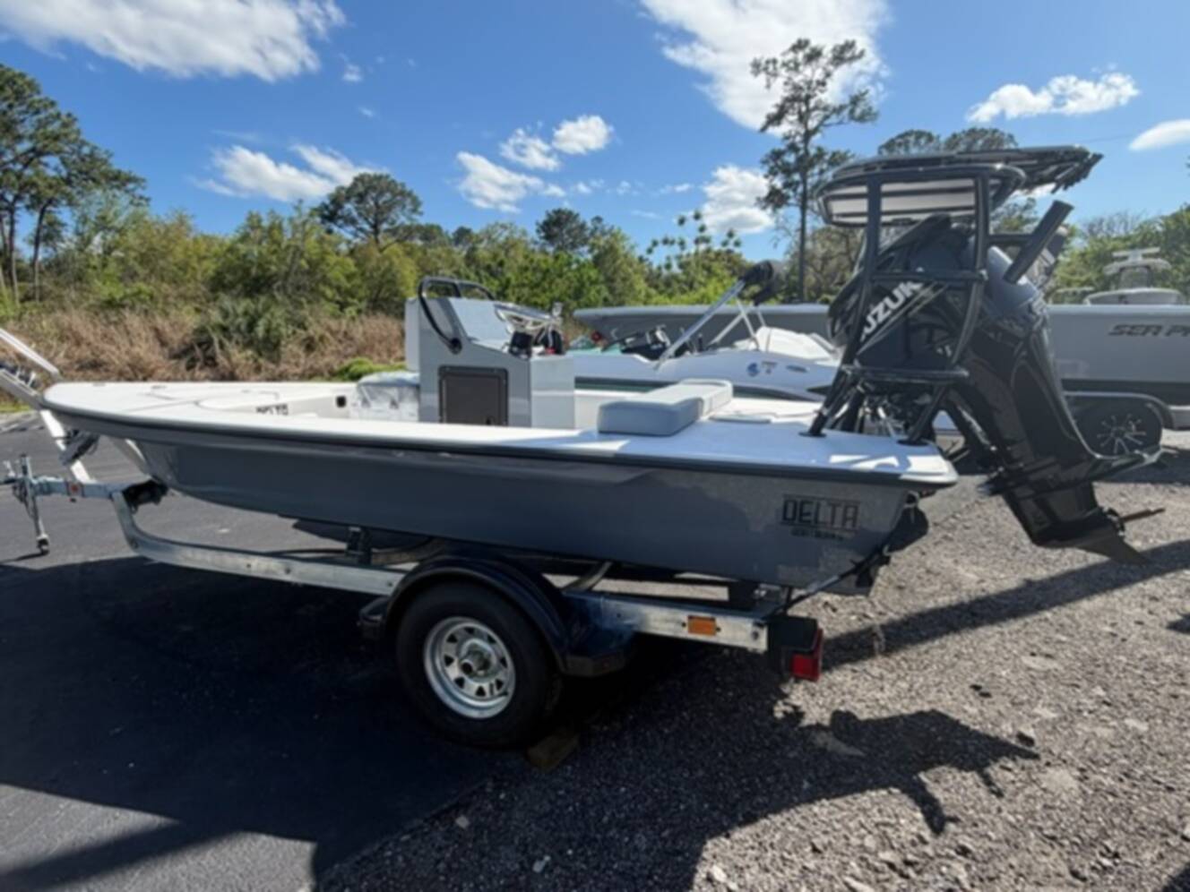 A photo of this 2026 Delta Boat Works Delta 18