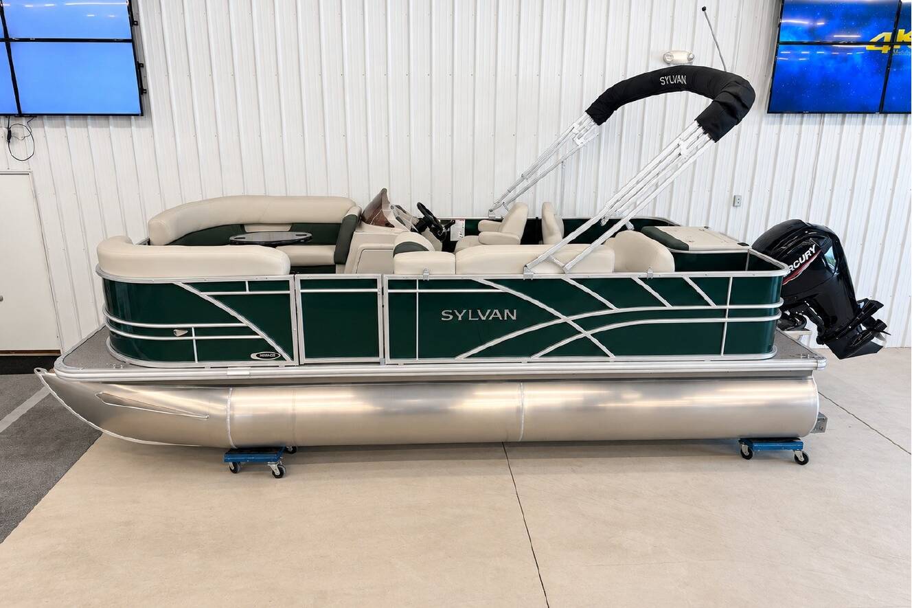 A photo of this 2026 Sylvan Mirage Fish 820 Party Fish