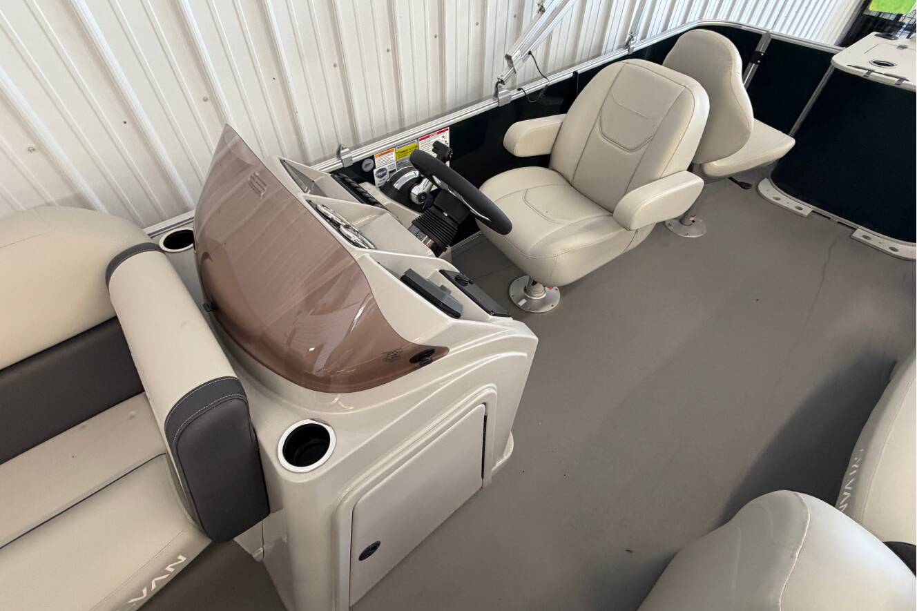 A photo of this 2026 Sylvan Mirage Fish 820 Party Fish