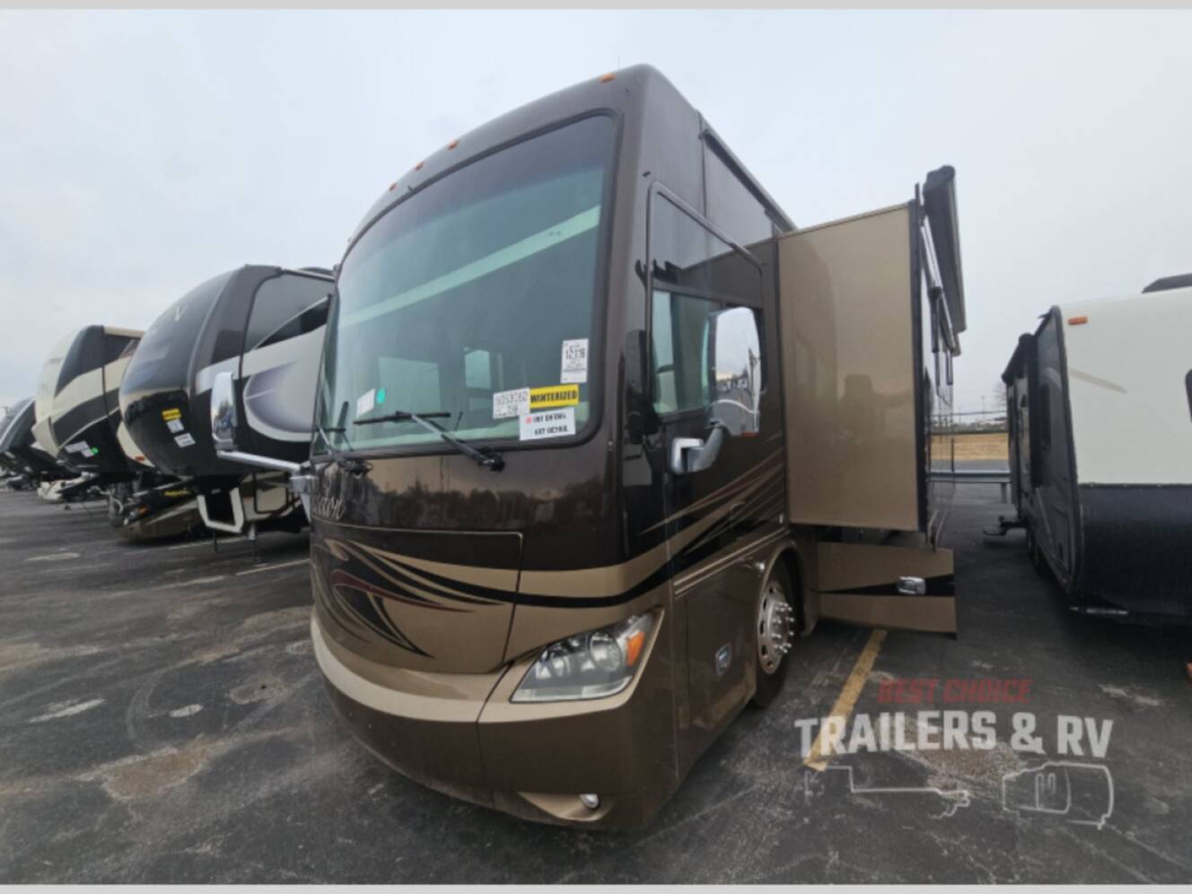 A photo of this 2014 Tiffin Motorhomes Phaeton 40 QBH