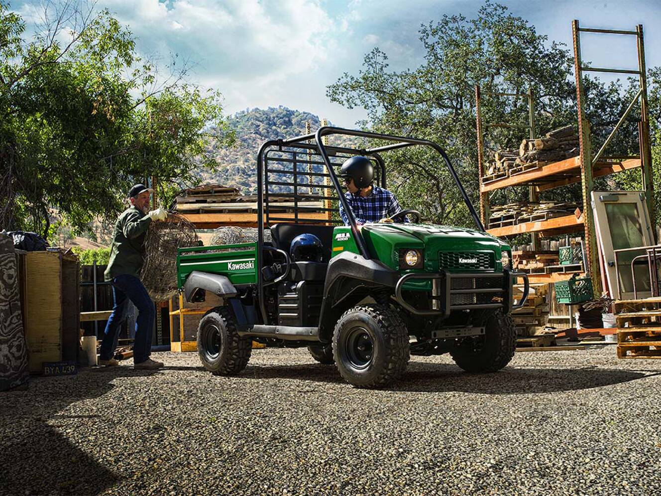 A photo of this 2026 Kawasaki MULE™ 4000