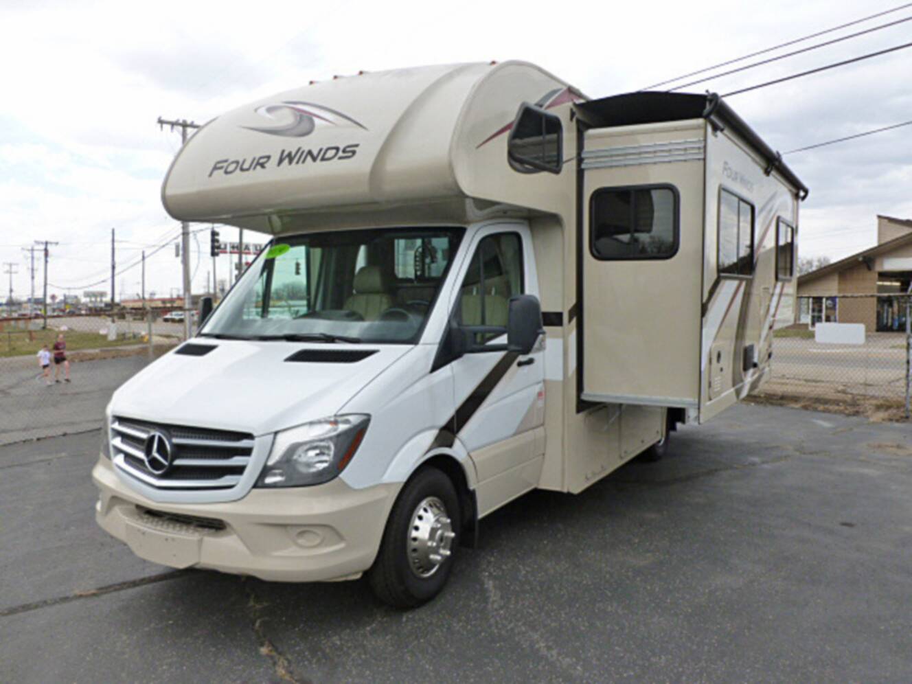 A photo of this 2019 Thor Motor Coach Four Winds 24BL