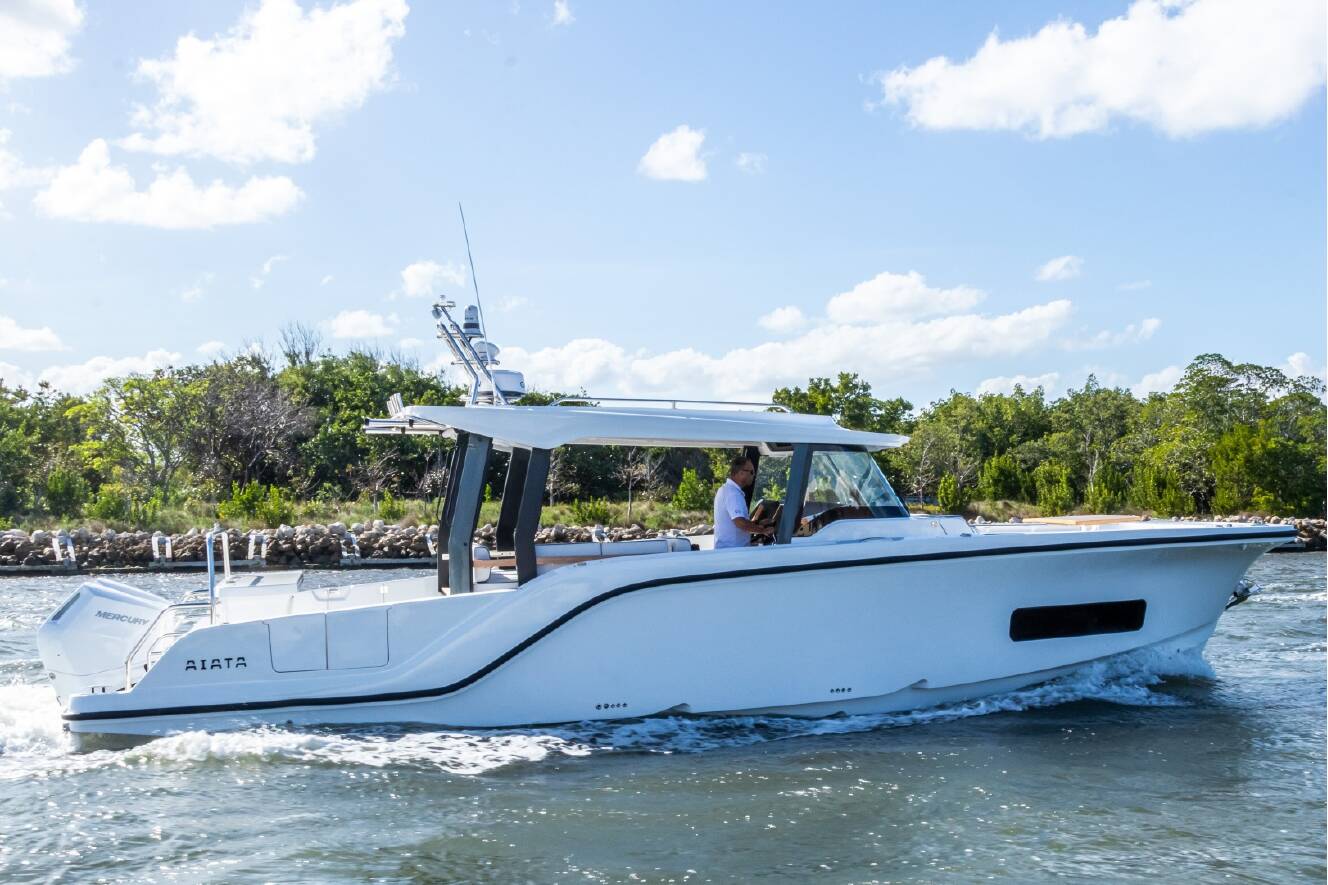 A photo of this 2025 Other AIATA Wayfinder 38 Open