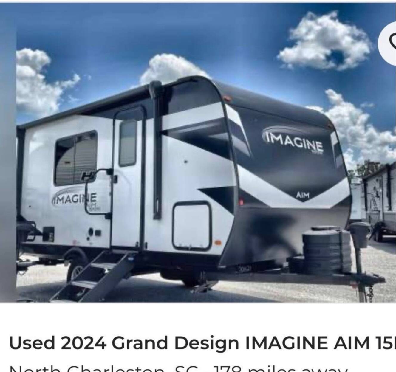 A photo of this 2024 Grand Design IMAGINE AIM 15RB