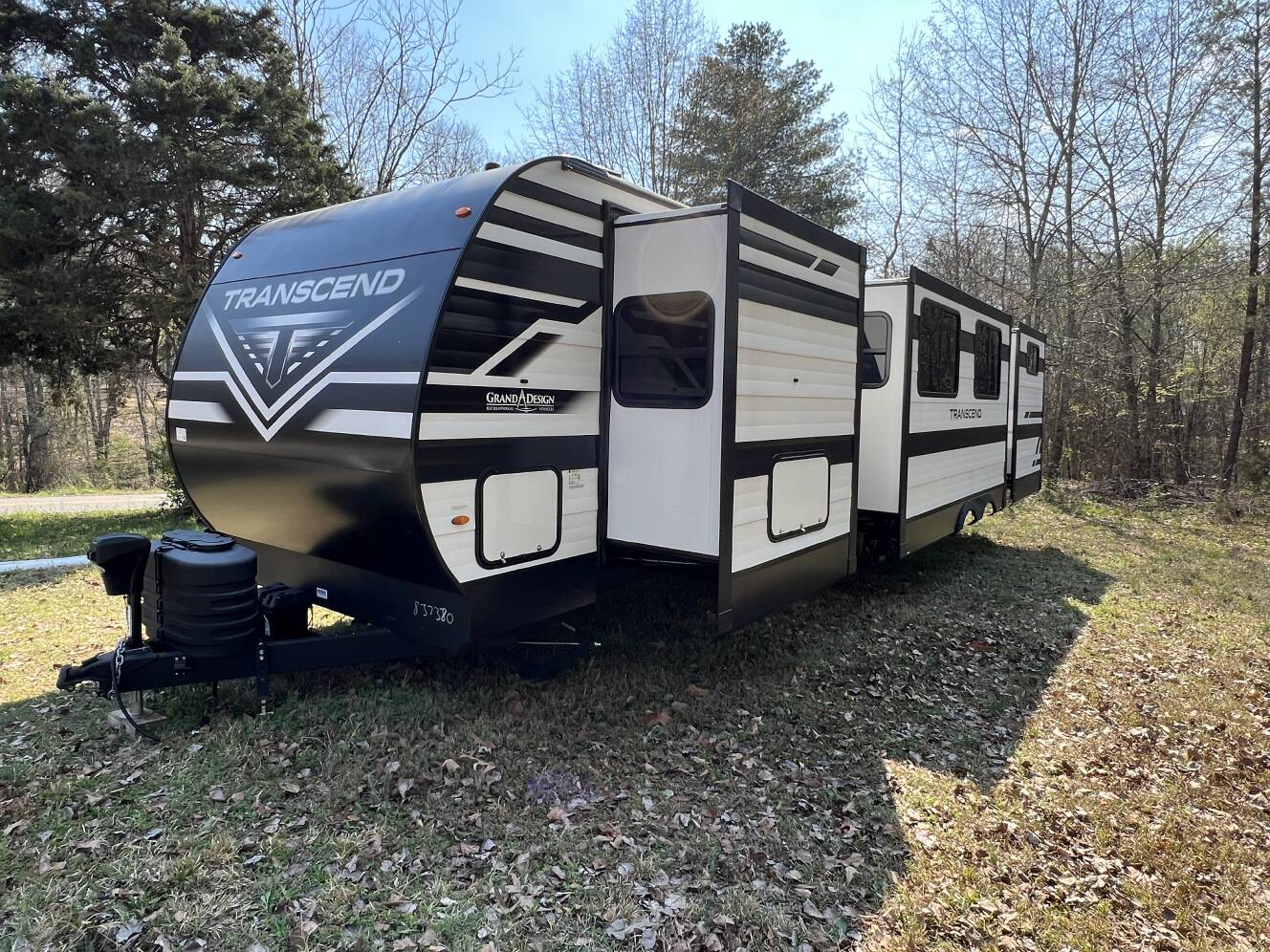 A photo of this 2025 Grand Design TRANSCEND 335BHT