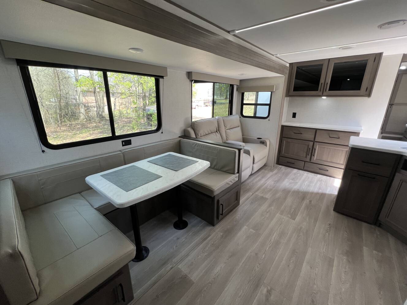 A photo of this 2025 Grand Design TRANSCEND 335BHT