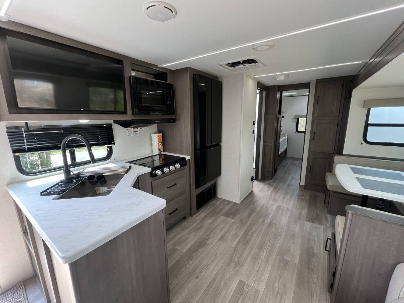 A photo of this 2025 Grand Design TRANSCEND 335BHT