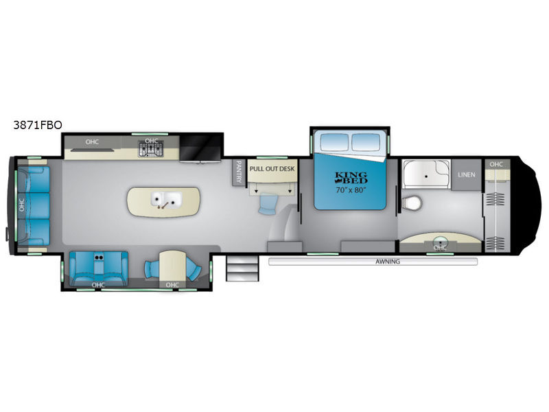 2019 Heartland Bighorn 3871FBO in west plains MO