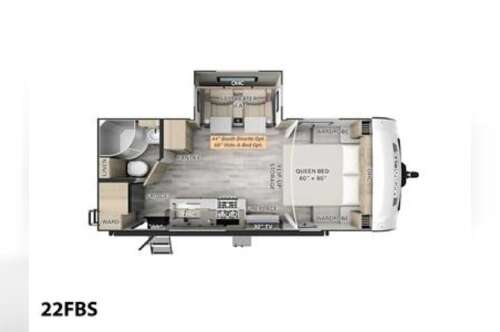 2024 Forest River Rv Flagstaff Micro Lite 22FBS in richland WA