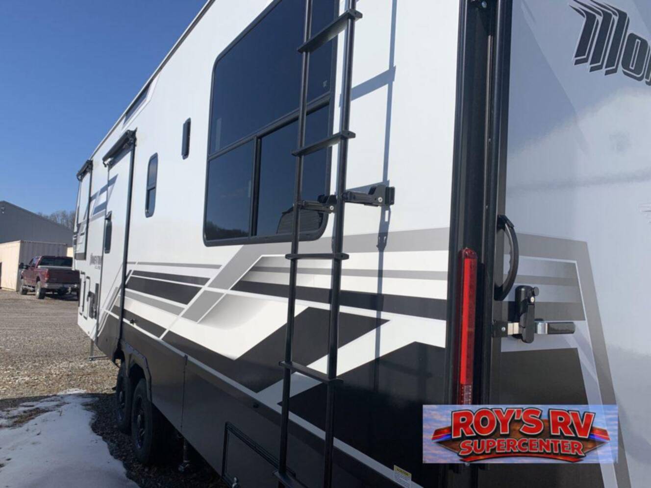 A photo of this 2026 Grand Design Momentum G-Class 320G